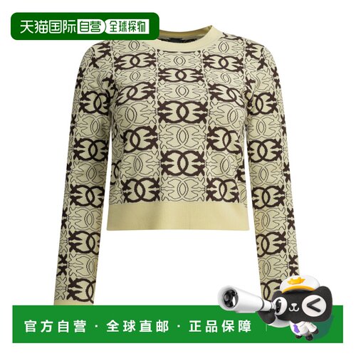 香港直邮PINKO 女士针织衫 106041A2YDCL1 AW2026 浅棕色 Knitwea