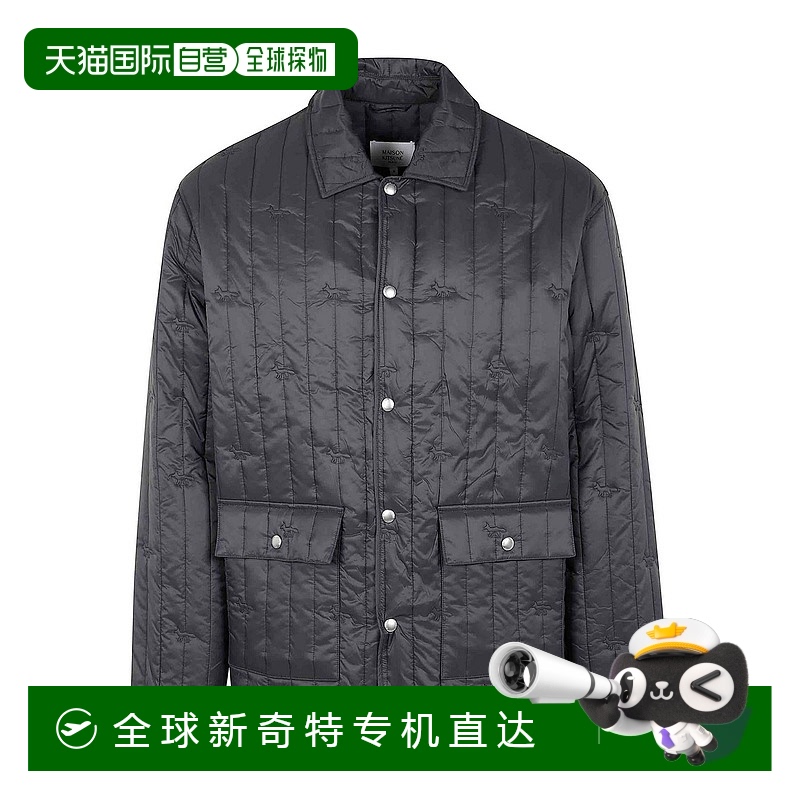 1h可退 香港直邮MAISON KITSUNÉ 男士大衣 OM02114WW9047096O076