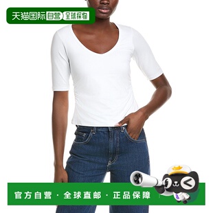 Melillo Ruched 自营ATM white Thomas Shirt 美国奥 Anthony