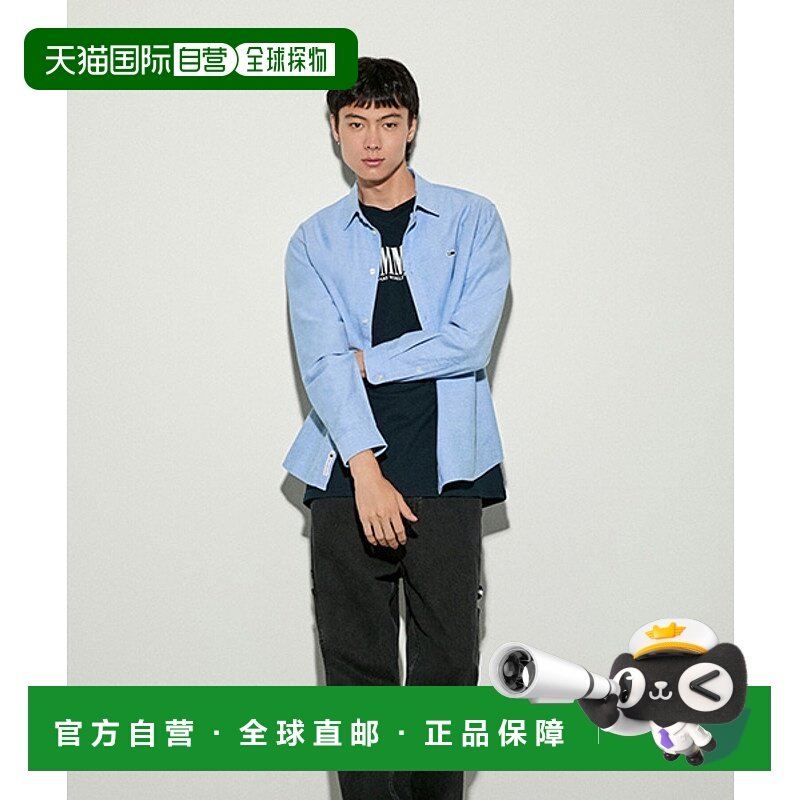 韩国直邮TOMMY JEANS 男士女装T恤T32E6WSH01TMT2C2T