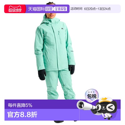欧洲直邮BURTON Reserve 2L 隔热弹力修身夹克