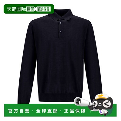 香港直邮HERNO 男士POLO衫 AW2026 蓝色长袖 MPL0005UR700259280