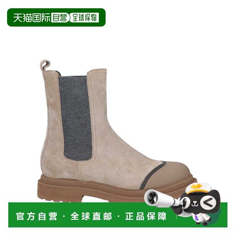 香港直邮Brunello Cucinelli 布内罗 古奇拉利 女士 脚踝靴女靴
