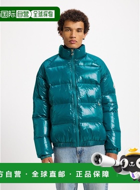 自营欧洲直邮Pyrenex Vintage Mythic 男女通用羽绒服 蓝绿色外套