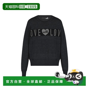 香港直邮Moschino WS83G10X0046 徽标针织衫