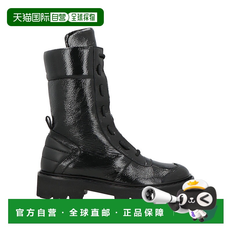 1h可退 香港直邮潮奢 Bally 巴利 女士 脚踝靴 black黑色 舒适时