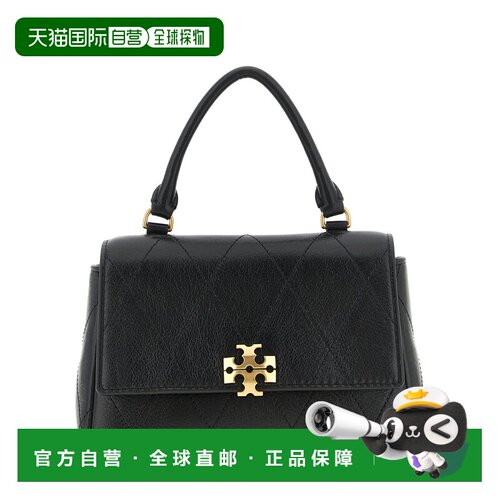 香港直邮TORY BURCH 女士斜挎包 186032001001 AW2026 黑色 'Char