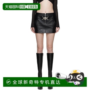 10097951A00178 香港直邮Versace 范思哲 女士 机车风迷你半身裙