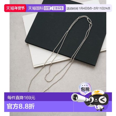 1h可退 日本直邮官方授权 Loungedress GALENA/ガレナ 圆珠链项链