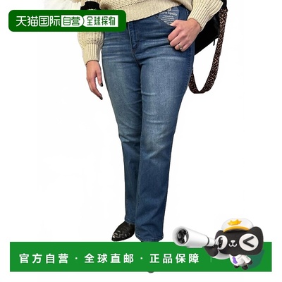 自营democracy女式Skyrise Itty Bitty牛仔靴 美国奥莱直发