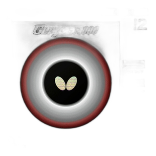 日本直邮Butterfly/蝴蝶乒乓球拍胶皮Glazer 09C (06110)