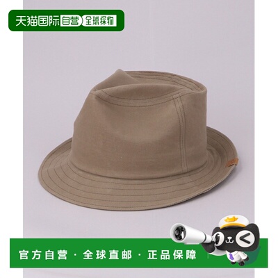 1h可退 日本直邮CA4LA 男士 全棉中折帽 多变造型可折叠百搭休闲