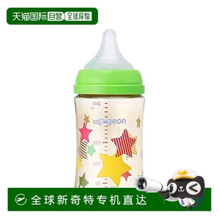 Star 日本直邮 母乳实感 个月以 240 星 哺乳瓶 Pigeon 毫升