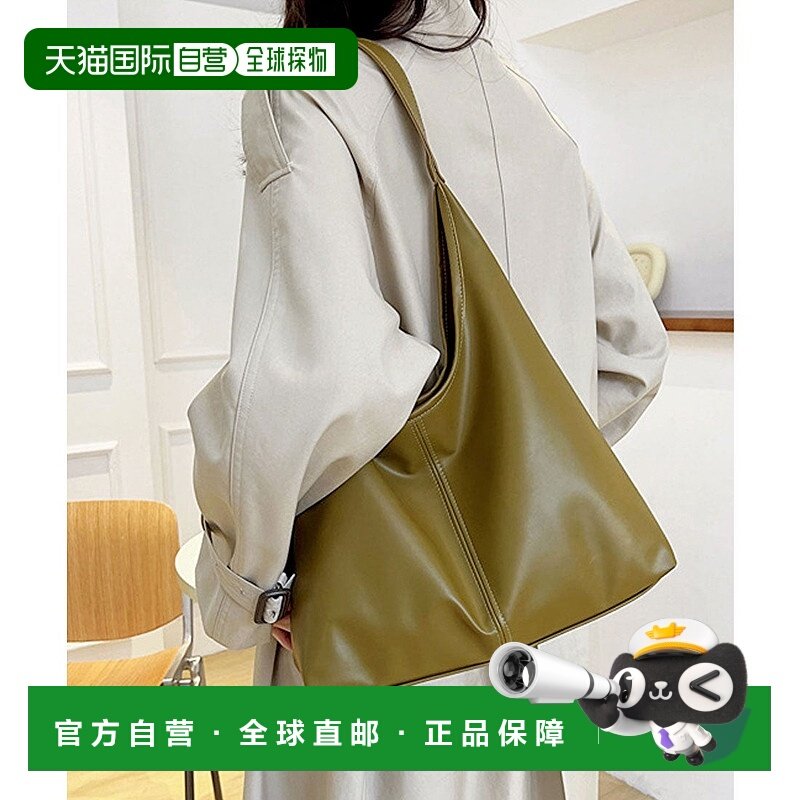 日本直邮florge 素食皮革前缝线单肩包/托特包 FL8218AW009460 []