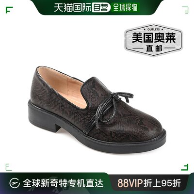 Journee Collection 女式 Tru Comfort Foam Eilien 平底鞋 - 蛇