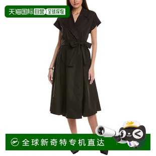 lafayette new 自营 148 黑色 yorkLafayette 148纽约系带连衣裙