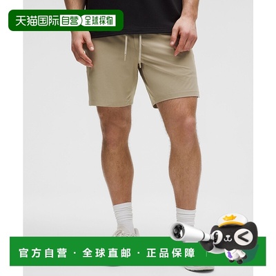 日本直邮 lululemon Zeroed In 带内衬短裤 裤长7英寸 [LM7BKMS]