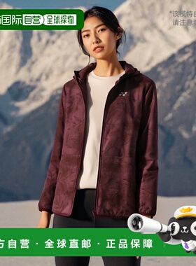 日本直邮Yonex 运动服 女士风衣外套 78075潮流穿搭 高级感正品