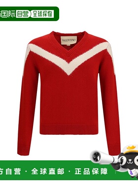 香港直邮Valentino 华伦天奴 男士 V領長袖套頭衫 7V0KC35QB5G