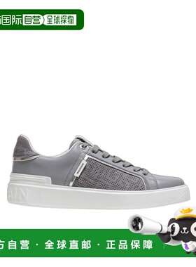 香港直邮Balmain 穿孔字母组合男鞋休闲运动鞋 AM0VI321LTCB