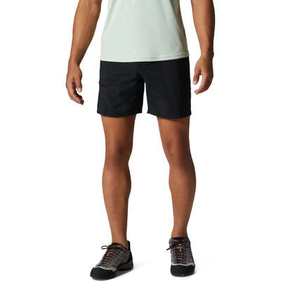 自营Men's Mountain Hardwear Trail Sender Shorts  Black Stret