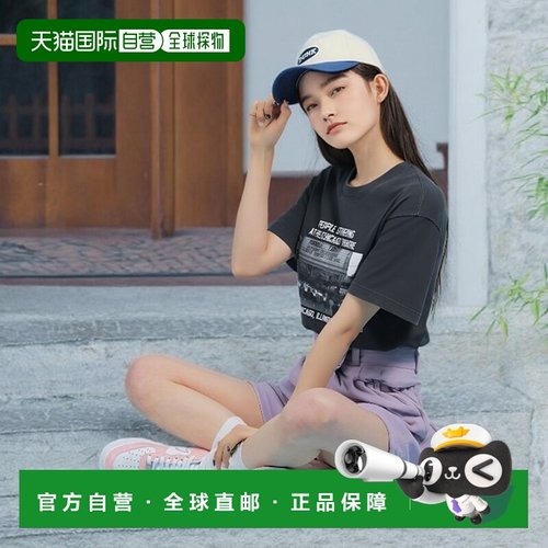 1h可退 日本直邮GOOD ROCK SPEED 女士LIFE杂志风景摄影印花短袖T