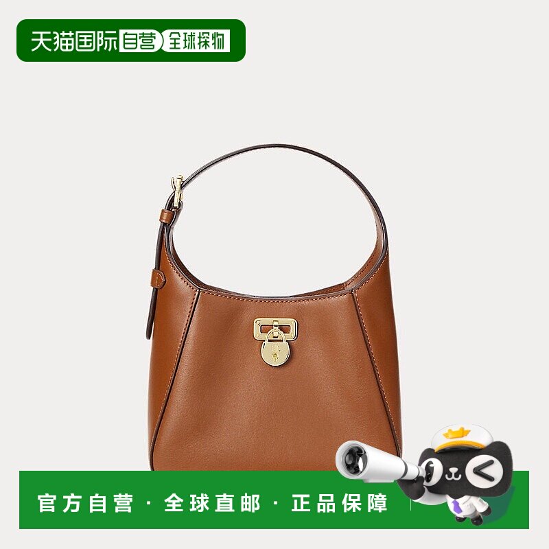 自营欧洲直邮RalphLauren拉夫劳伦 Lauren小号 Tanner 皮革单肩包