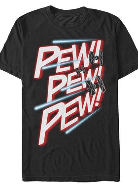 Fifth Sun|男士星球大战 Tie Fighter Pew Pew Pew 短袖 T 恤