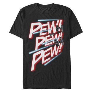 星球大战 Tie Sun 恤 短袖 男士 Pew Fifth Fighter