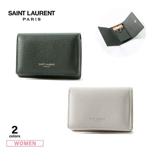日本直邮Saint Laurent 钥匙包 粒面皮革 6 排 360432B680J