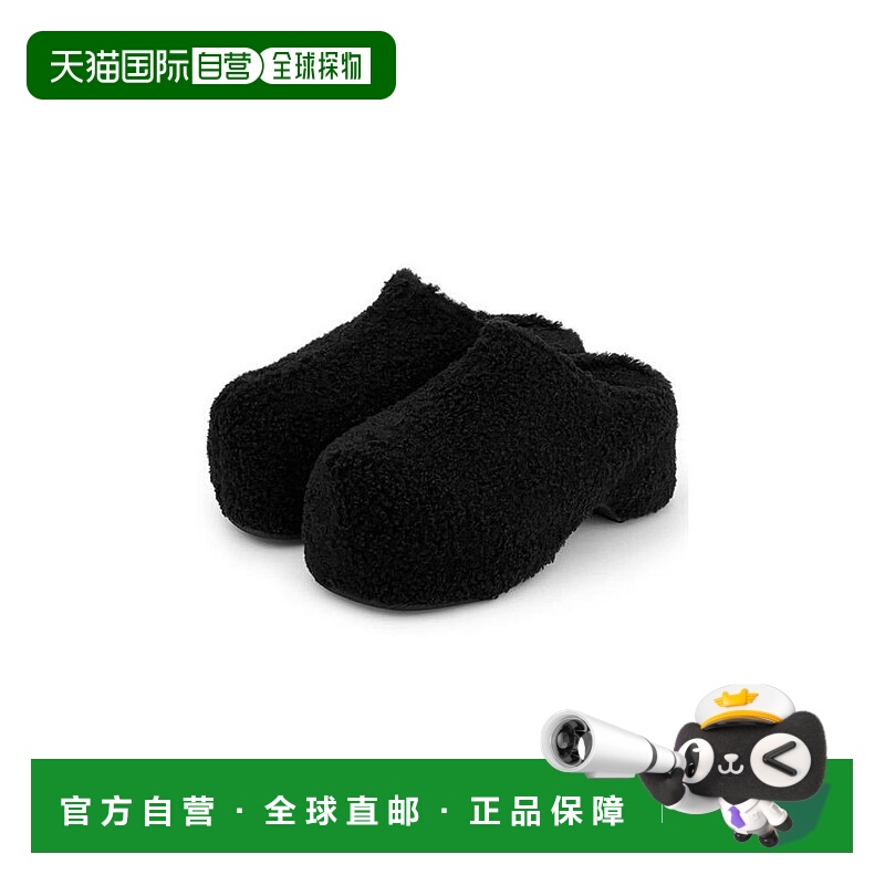 日潮 GRL 厚底毛绒凉鞋 zr1262日系清楚系穿搭2025新款拖鞋半拖鞋