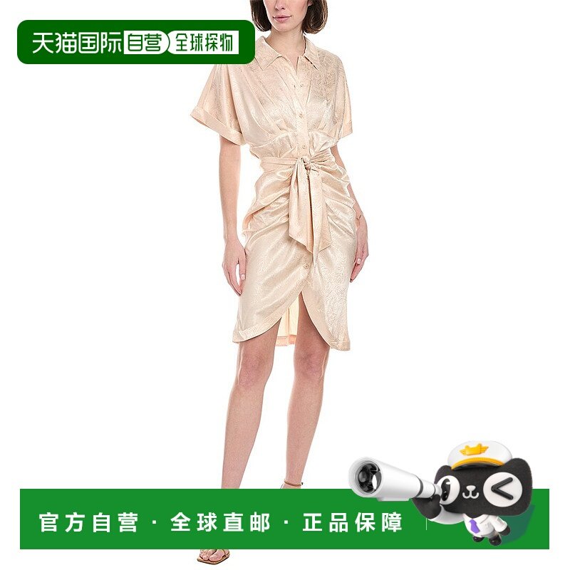 自营 le superbe漂亮的Miko迷你裙-棕色 美国奥莱直发连衣裙