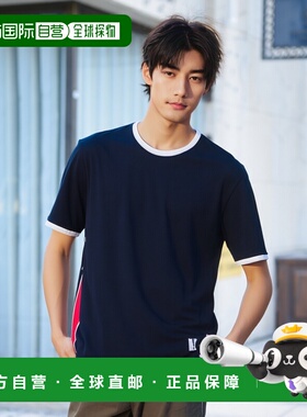 香港直邮THOM BROWNE 男士T恤 MJS083A00042415高档舒适透气百搭