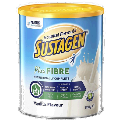 澳大利亚直邮Nestle Health Science雀巢成人高纤维奶粉840g/罐