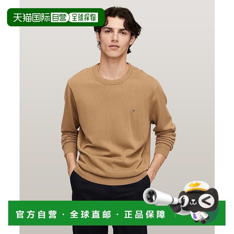 日本直邮TOMMY HILFIGER 棉丝混纺圆领针织衫 [TO3203EM011419]