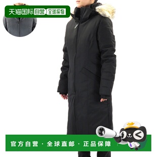 日本直邮CANADA GOOSE Elrose 大衣女士长款羽绒服黑标 [2574L]