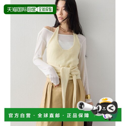 日本直邮GALLARDA GALANTE 女士 露背针织上衣 GG【付后1h可退】