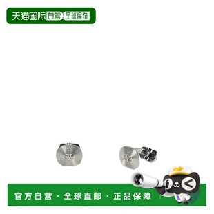 YJ0AH0MET172 耳饰 AW2025 银色 扣 香港直邮VALENTINO 徽标袖 男士