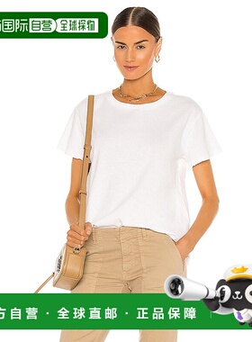 香港直邮NILI LOTAN 女士 Brady T恤 10322K35 white白色 舒适时