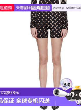 1h可退 香港直邮潮奢 Marine Serre 女士 黑色 Recycled Moon Jer