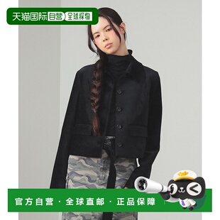 复古风柔软摩尔面料翻领外套 1h可退 女装 BEAMS 611 日本直邮Ray