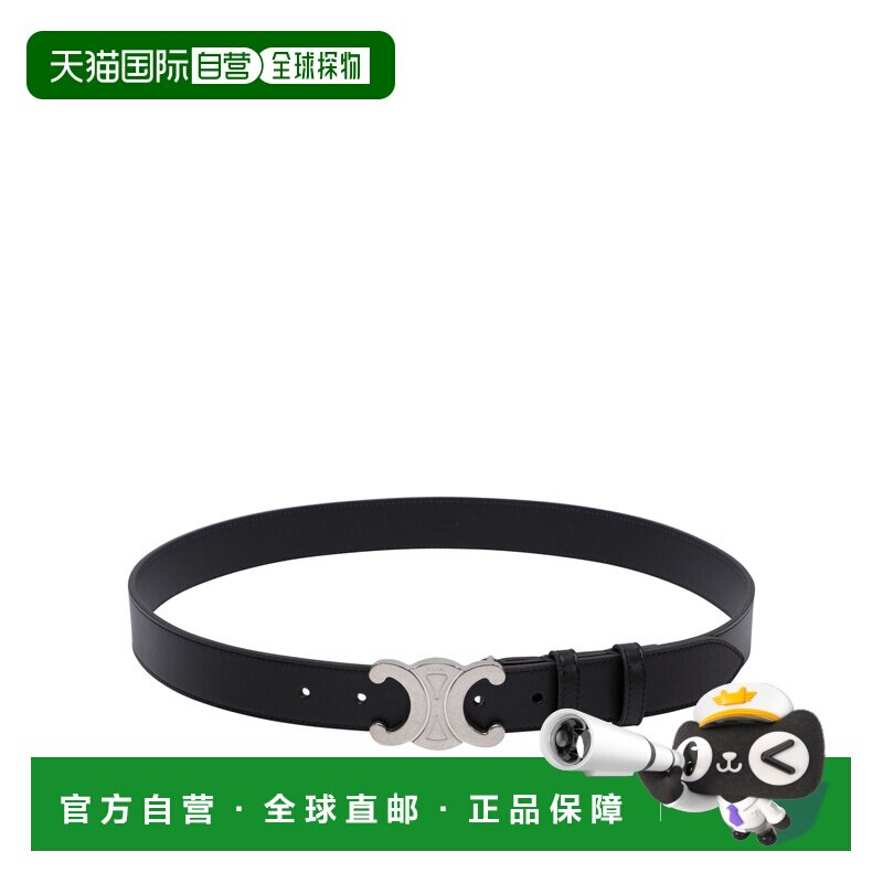 香港直邮CELINE 男士腰带 45BIE3AJG38SI CO TRIOmPHE 皮带 牛皮图片