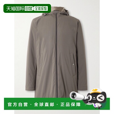 1h可退 香港直邮Herno 男士 Shell 带里衬连帽大衣 PA00030UR1238