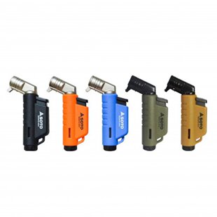 香港直邮Soto喷枪火机银色L型金属小巧家用出行简约登山露营