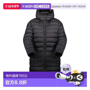 日潮跑腿MAMMUT猛犸象 Seon IN 羽绒服 AF 女式 black XS长款鹅绒