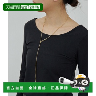 1h可退 日本直邮GALLARDAGALANTE 女士拉链链条项链 GGZ1051211A0