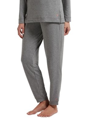 美国直邮Hue|加大码法式毛圈布翻边休闲裤