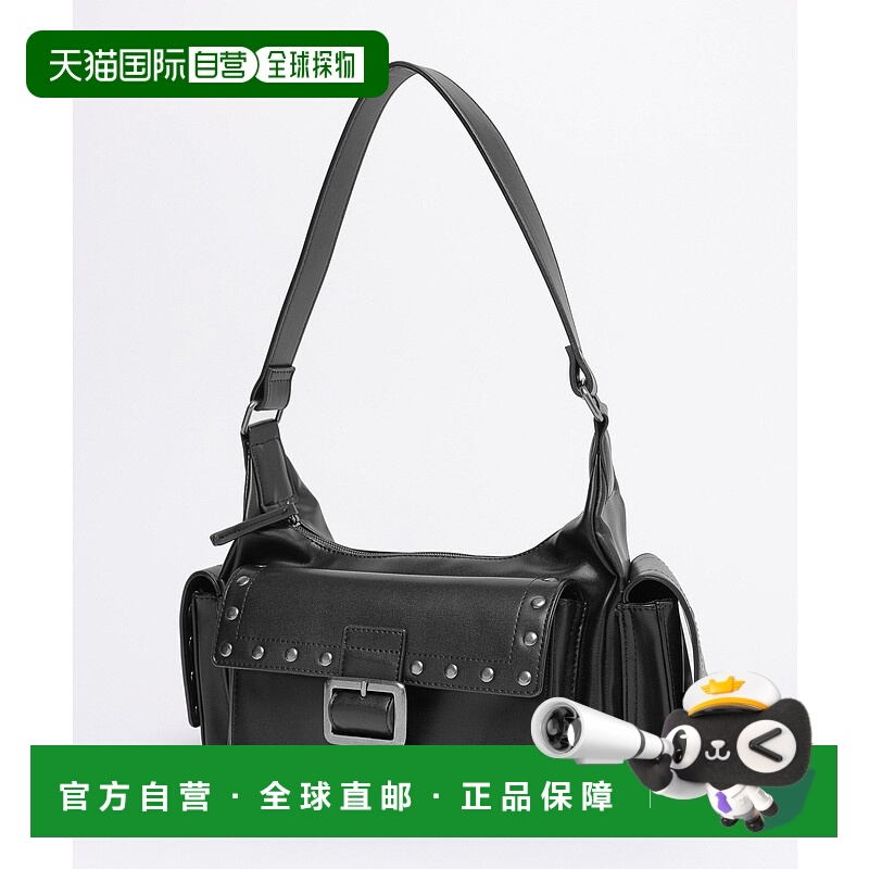 1h可退 日本直邮PAGEBOY 女士 金属装饰方型肩背包 572996斜挎包