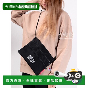 日本直邮Manhattan Portage 三拉链小包 TZPL一款迷你单肩包 腰包