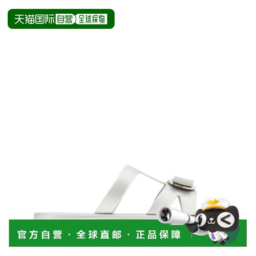 1h可退 香港直邮SALVATORE FERRAGAMO 女士凉鞋 0779980SILVER AW